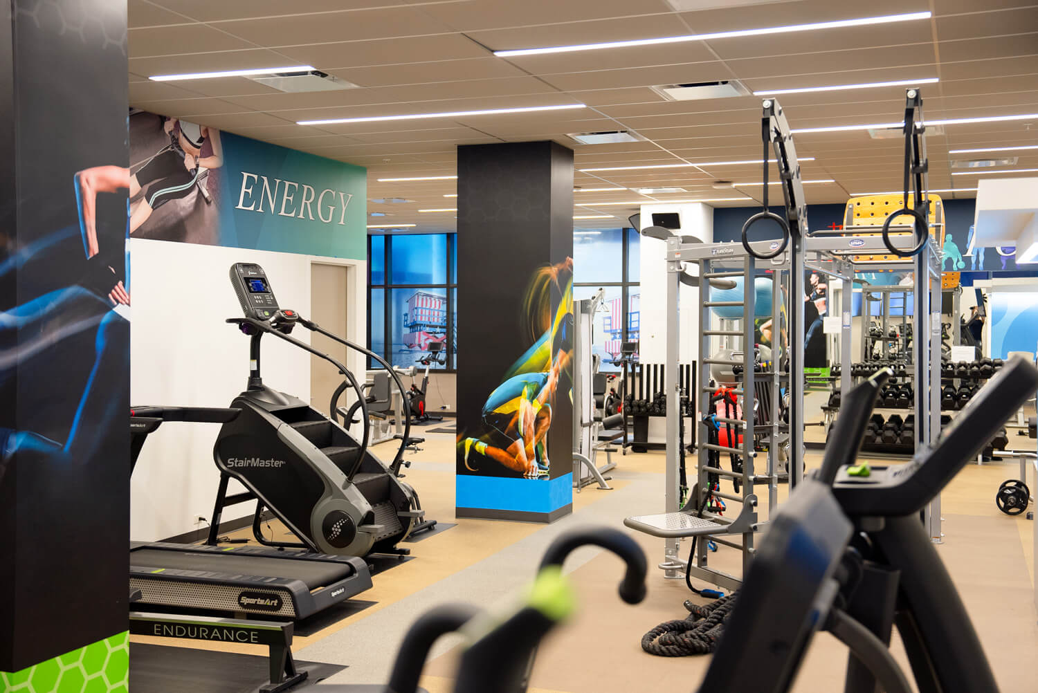 Photo of the sports area