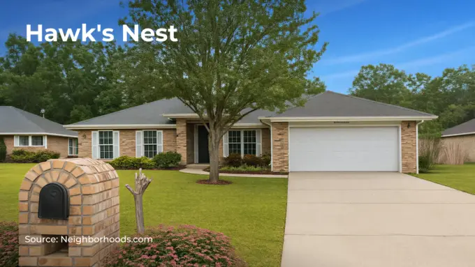 A house in Hawk's Nest, Milton, Florida