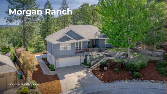 Photo of house in Morgan Ranch in Grass Valley, California