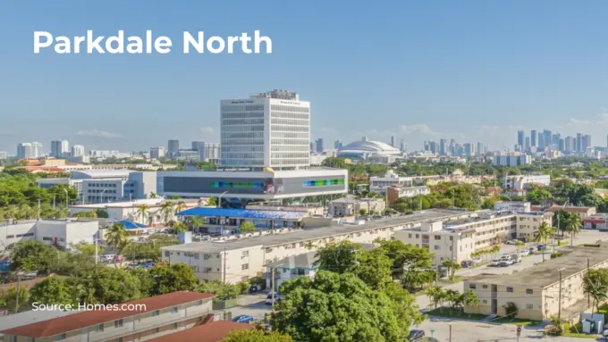 Photo of the Parkdale North neighborhood in North Miami