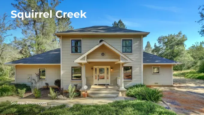 Photo of house in Squirrel Creek in Grass Valley, California