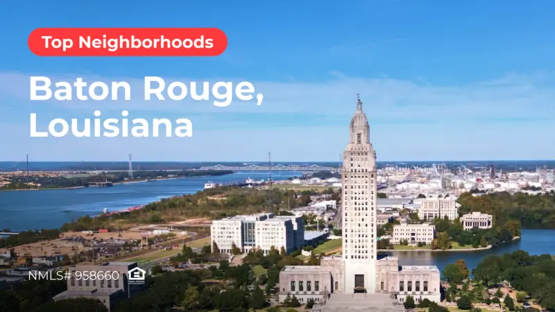 Banner cover with photo of Baton Rouge, Louisiana