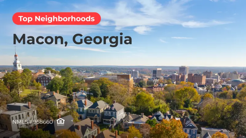Blog Cover for AD Mortgage's Article on Top 5 Neighborhoods in Macon, Georgia