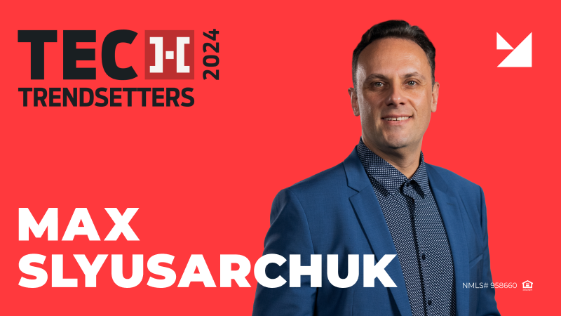 CEO Slyusarchuk Named a HousingWire 2024 Tech Trendsetter