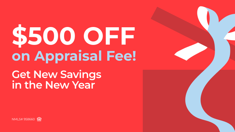 “New Year, New Savings”: Unlock $500 in Appraisal Credits on Super Prime and DSCR Refinances