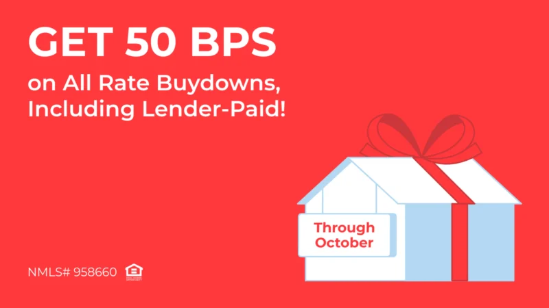 Buydown October Promo banner