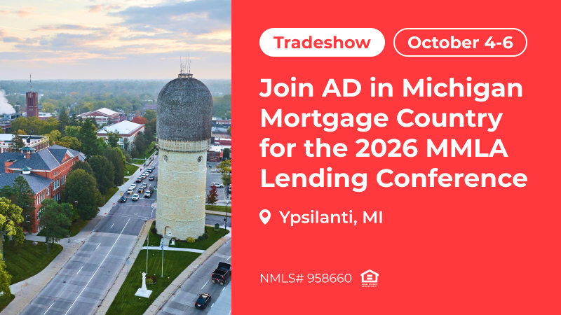 Blog cover announcing AD Mortgage's presence at the MMLA Annual Lending Conference 2026