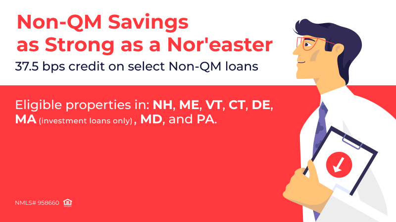 Non-QM Savings as Strong as a Nor’easter