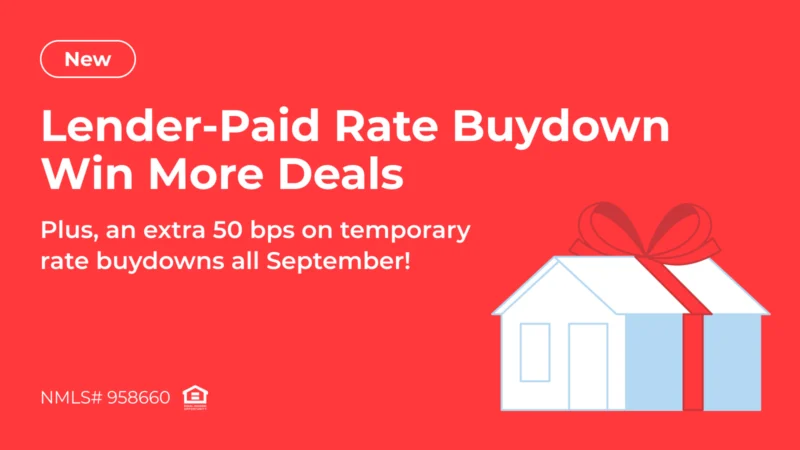 Lender-Paid Rate Buydown Banner