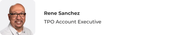Photo of Rene Sanchez, TPO Account Executive at AD Mortgage