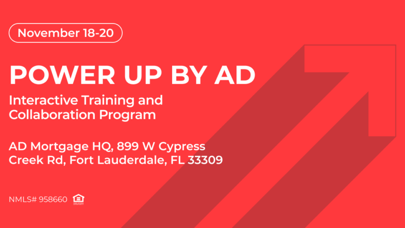 POWER UP by AD : November 18-20