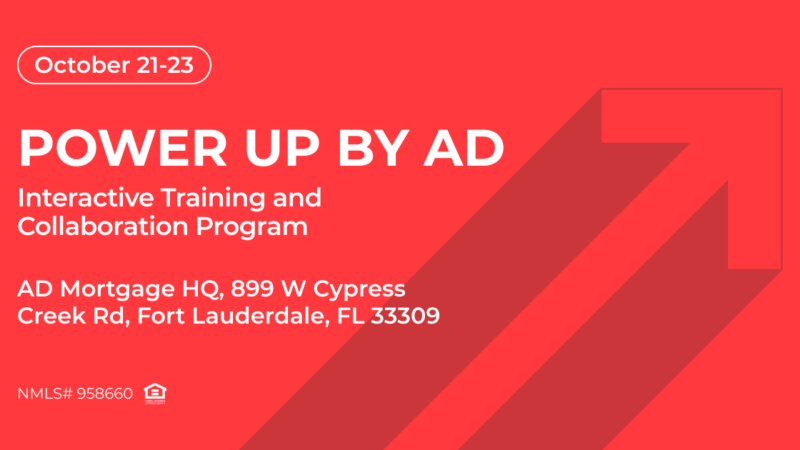 POWER UP by AD : October 21-23