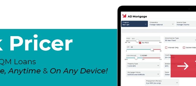 A&D Releases Improved Quick Pricer tool for Non-QM Loans