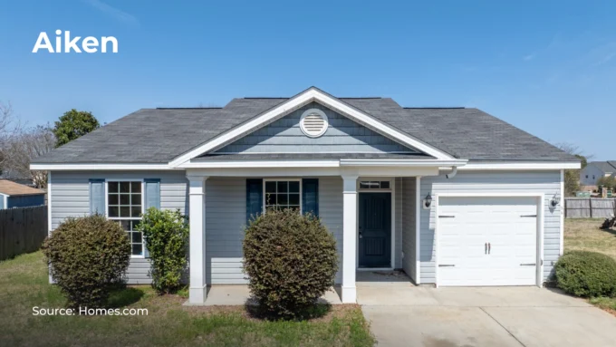 Photo of house in Aiken, South Carolina