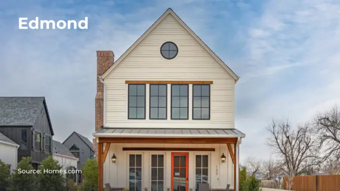 Photo of house in Edmond, Oklahoma
