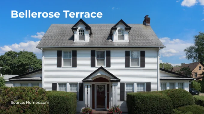Photo of a house in Bellerose Terrace in Nassau County