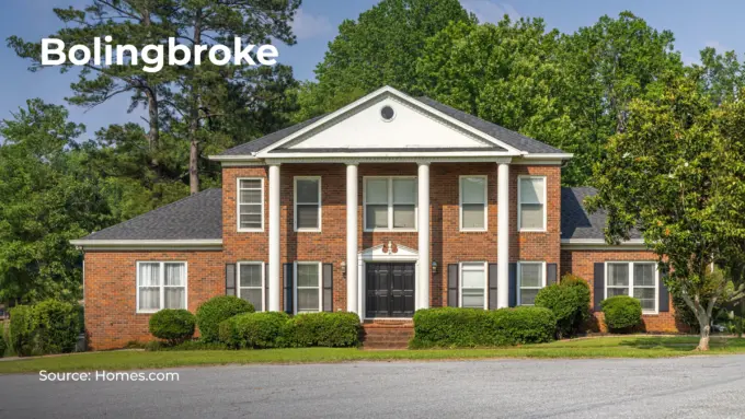 A house in Bolingbroke, Macon, Georgia
