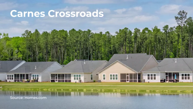 Photo of the Carnes Crossroads neighborhood in Summerville, South Carolina