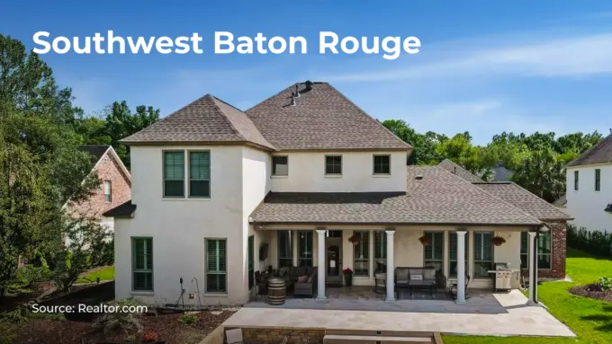 Photo of house in Southwest Baton Rouge