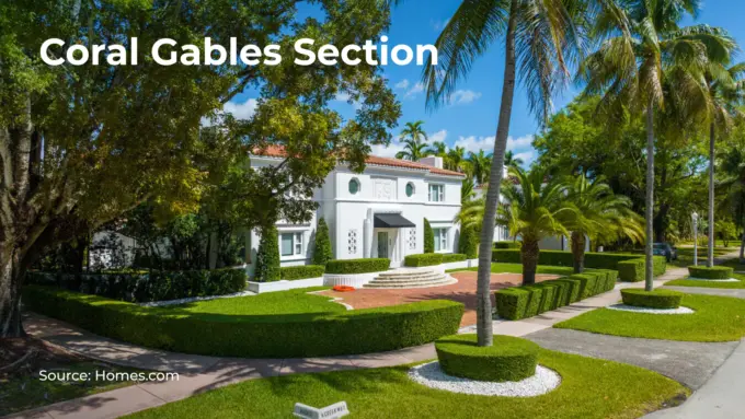 Photo of house in Coral Gables Section, Florida