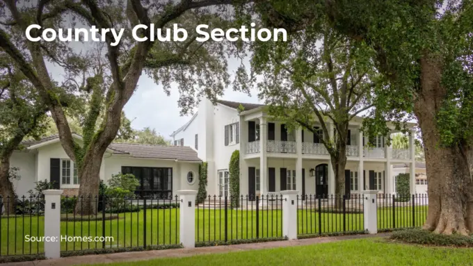 Photo of house in Country Club Section in Florida
