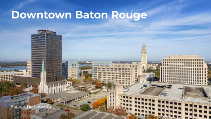 Photo of Downtown Baton Rouge in Louisiana