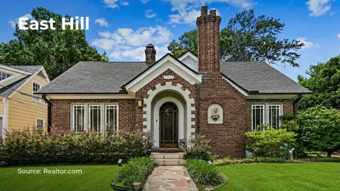 Photo of house in East Hill in Pensacola, Florida