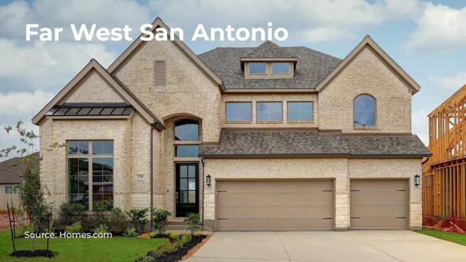 Photo of house in Far West San Antonio, Texas