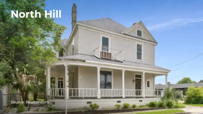 Photo of house in North Hill in Pensacola, Florida
