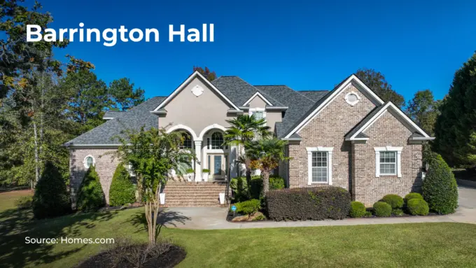 A house in Barrington Hall, Macon, Georgia