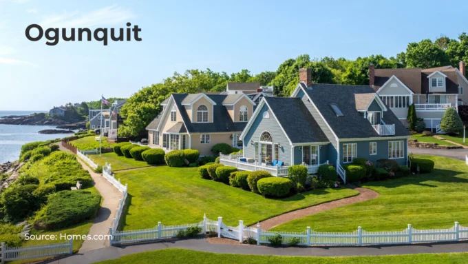 Photo of the Ogunquit neighborhood in York, Maine