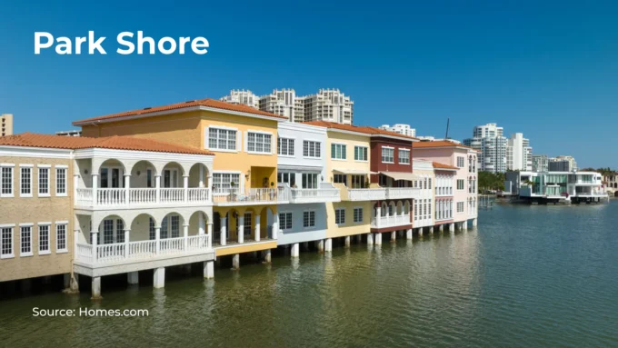 Photo of the Park Shore neighborhood, Florida