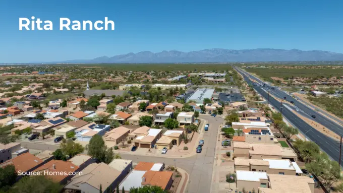 Photo of the Rita Ranch neighborhood in Tucson, Arizona