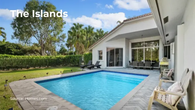 Photo of house in the Islands neighborhood in Weston, Florida