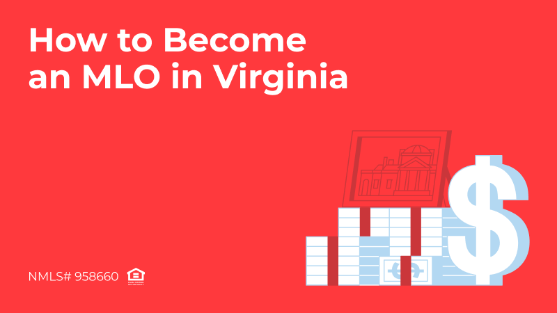 Blog cover announcing AD Mortgage's article on How to Become a Mortgage Loan Officer in Virginia in 2026